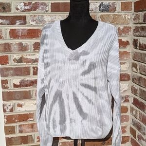 Pink Tie Dye Sweater